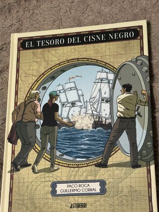 El tesoro del cisne negro novela gráfica
