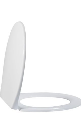 Tapa de inodoro universal blanca