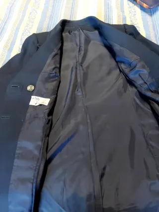 Giacca vintage anni '70 blu