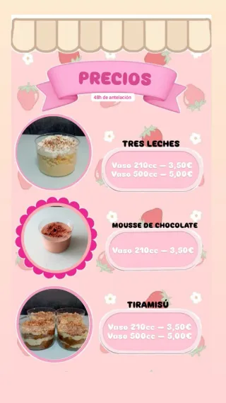 Postres caseros