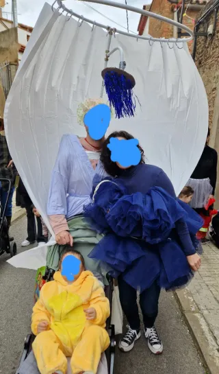 Disfraz ducha, esponja y patito talla 3 años