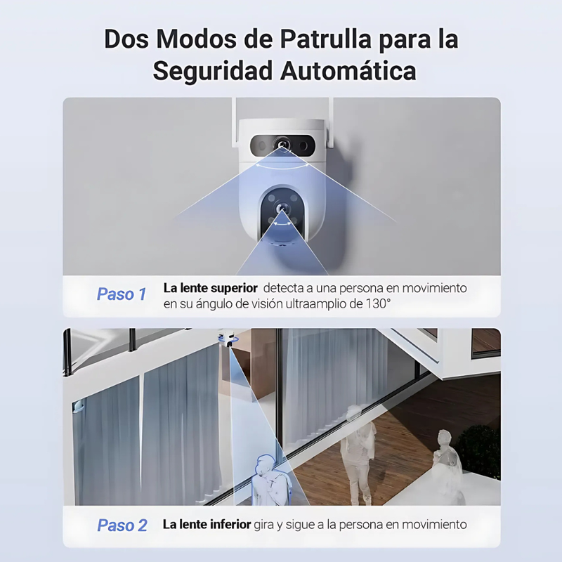 Kit Vigilancia EZVIZ 4 Cámaras WiFi 360 Dual 2K afbeelding 7