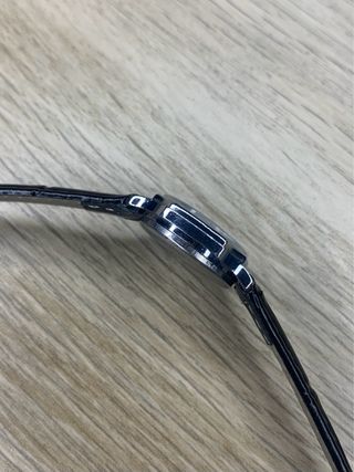 Reloj Jaguar Mujer Negro Cuero