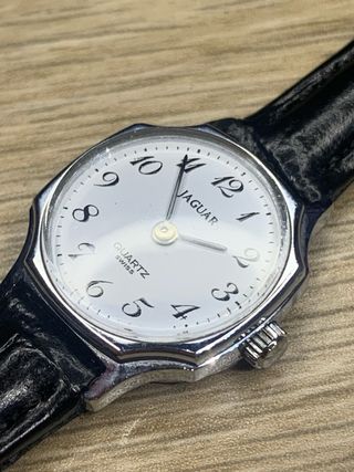 Reloj Jaguar Mujer Negro Cuero