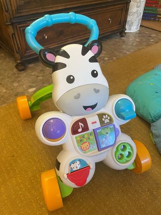 Correpasillos Andador CEBRA para Bebé.Fisher-Price