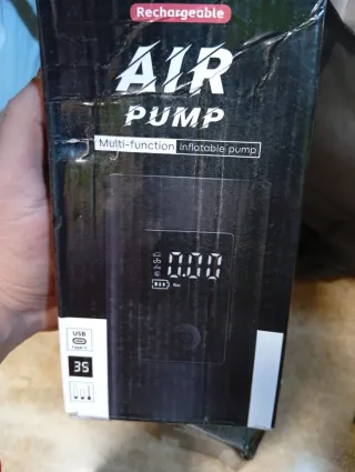 Inflador Eléctrico Portátil USB-C