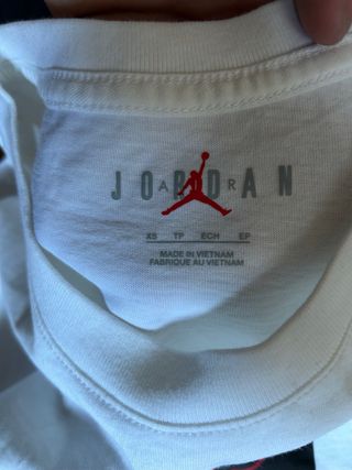 Camiseta Jordan Air Blanca