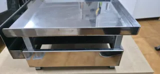 Plancha profesional acero inoxidable