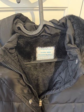 Chaqueta niña Primark negra