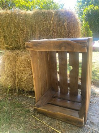 Cajas de fruta madera vintage