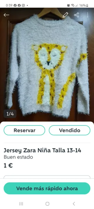 Camisa Zara Azul Talla M/38/10