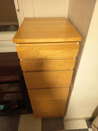 Cajonera Ikea Malm 6 cajones
