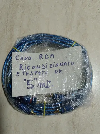 Cavo RCA 5 mt Ricondizionato