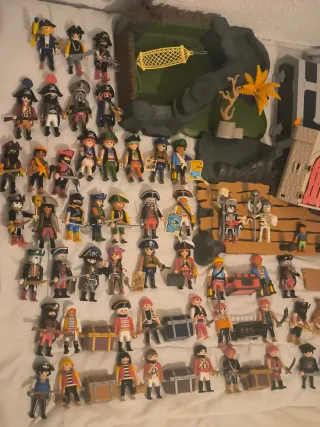 Playmobil Figuras Piratas y Accesorios