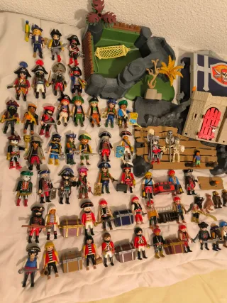 Playmobil Figuras Piratas y Accesorios