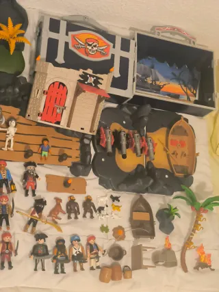 Playmobil Figuras Piratas y Accesorios