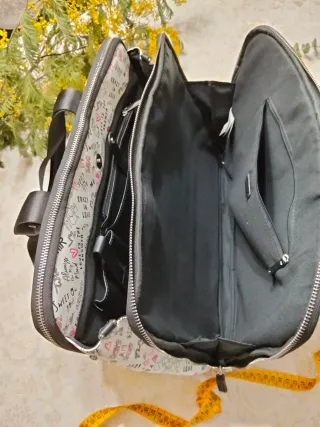 Bolso de trabajo para mujer con estampado