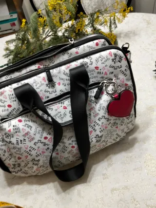 Bolso de trabajo para mujer con estampado