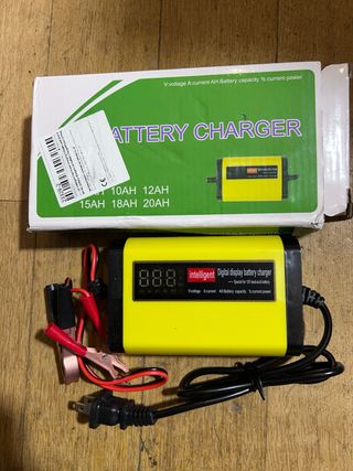 Carregador Bateria Inteligente 12V Digital