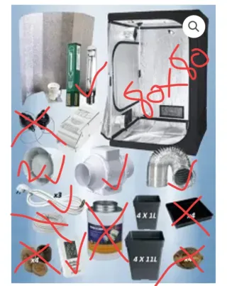 Kit Cultivo Armario Interior