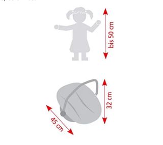 Asiento de coche para muñecas.