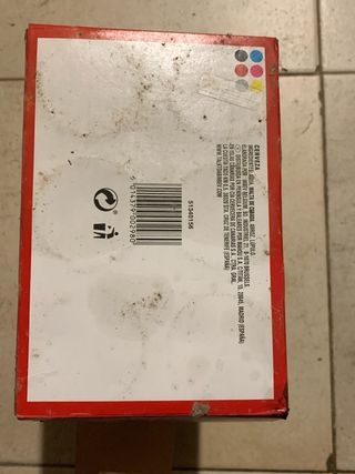 Leo Messi Caja Cerveza Budweiser