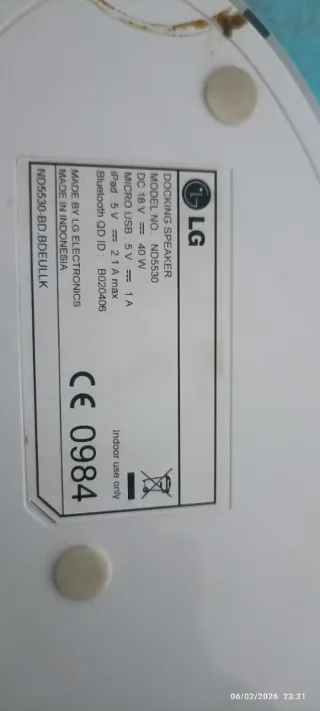 Altavoz LG DN5530 Inalámbrico Segunda Mano