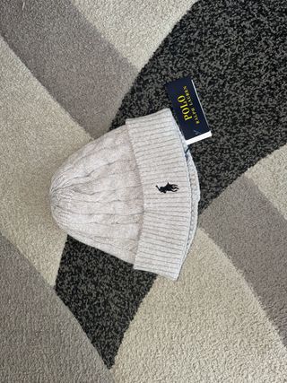 Berretto Polo Ralph Lauren Beige/Grigio