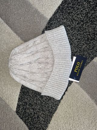 Berretto Polo Ralph Lauren Beige/Grigio