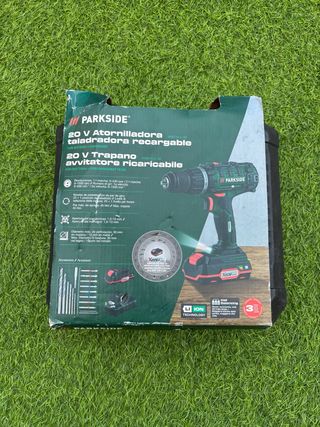 Taladro Atornillador Parkside 20V PABS 20-Li G8