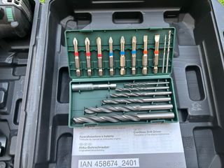 Taladro Atornillador Parkside 20V PABS 20-Li G8