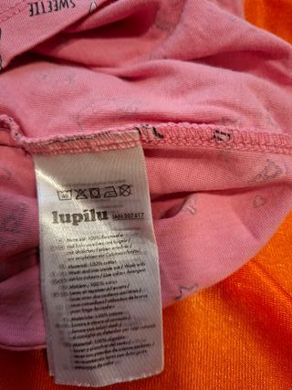 Mono rosa Lupilu niña 4-6 años