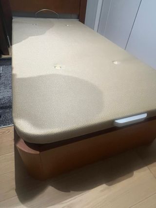 Canapé madera cerezo 90cm