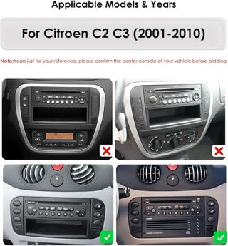 NUEVO! (150€) Autoradio Citroen C2/C3 (2001-2010)