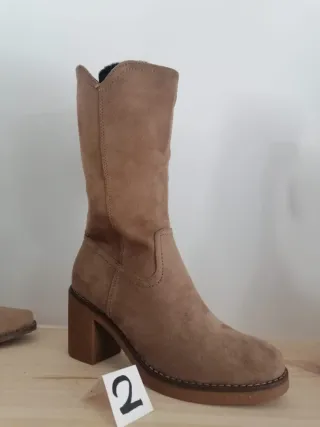 Botas de media caña para mujer