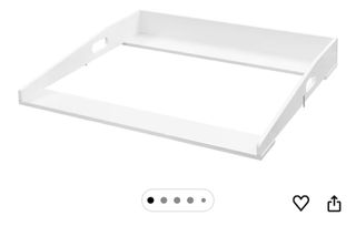 Cambiador de bebé blanco