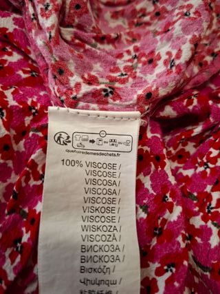 Vestido rosa Kiabi 8A niña