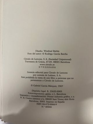 Cien años de soledad