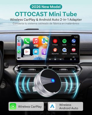 NUEVO! (80€) Ottocast mini tube Wireless CarPlay