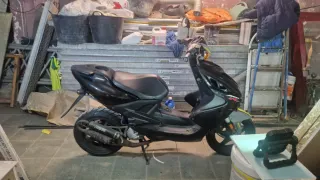 Yamaha Aerox Scooter Negro