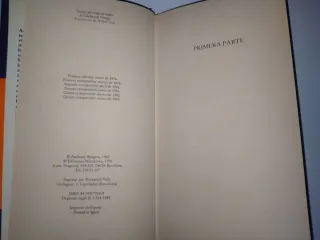 LA NARANJA MECÁNICA. ANTHONY BURGESS. MINOTAURO