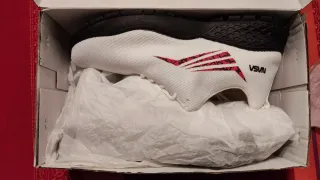 Zapatillas NASA tela blancas talla 45 pequeño