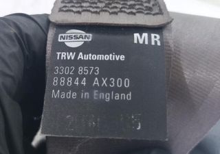 88844ax300 cinturón seguridad nissan micra 143310