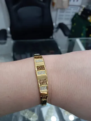 Pulseras de acero inoxidable para mujer