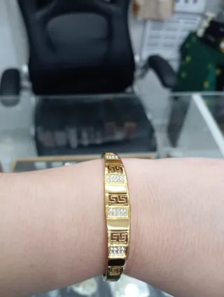 Pulseras de acero inoxidable para mujer