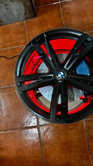 Jante BMW Preta e Laranja