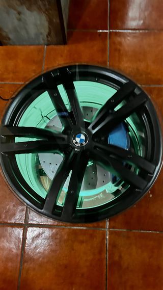 Jante BMW Preta e Laranja