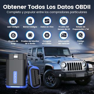 NUEVO! (70€) MUCAR OBD2 Diagnosis Bluetooth coche