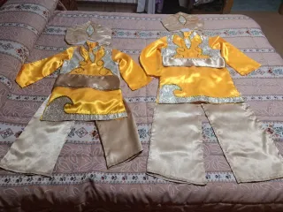 2 Disfraces Jeque Árabe Tallas 4-5 y 7-8