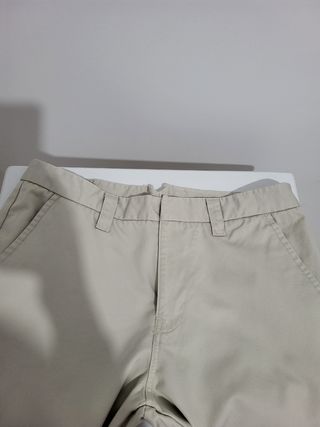 Pantalón chino algodón 100% beige